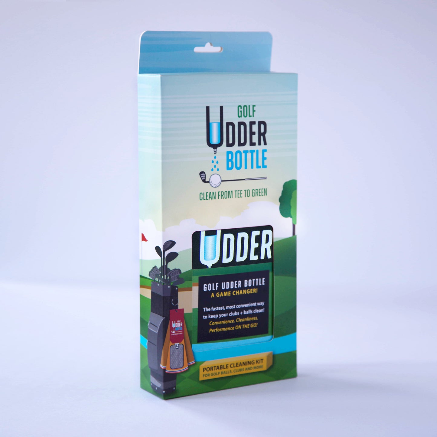 GOLF UDDER BOTTLE - POUCH WITH TIE-STRINGS