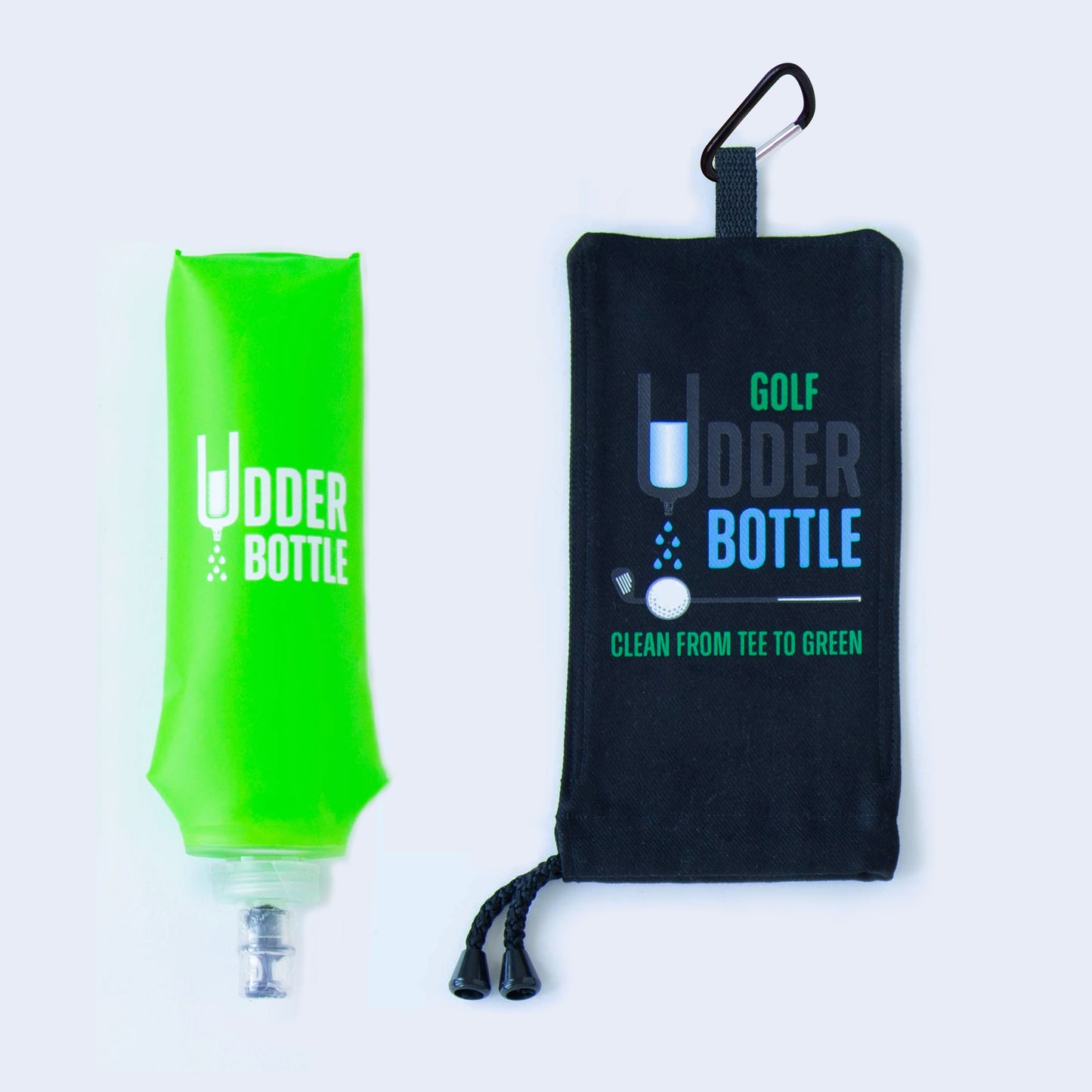 GOLF UDDER BOTTLE - POUCH WITH TIE-STRINGS