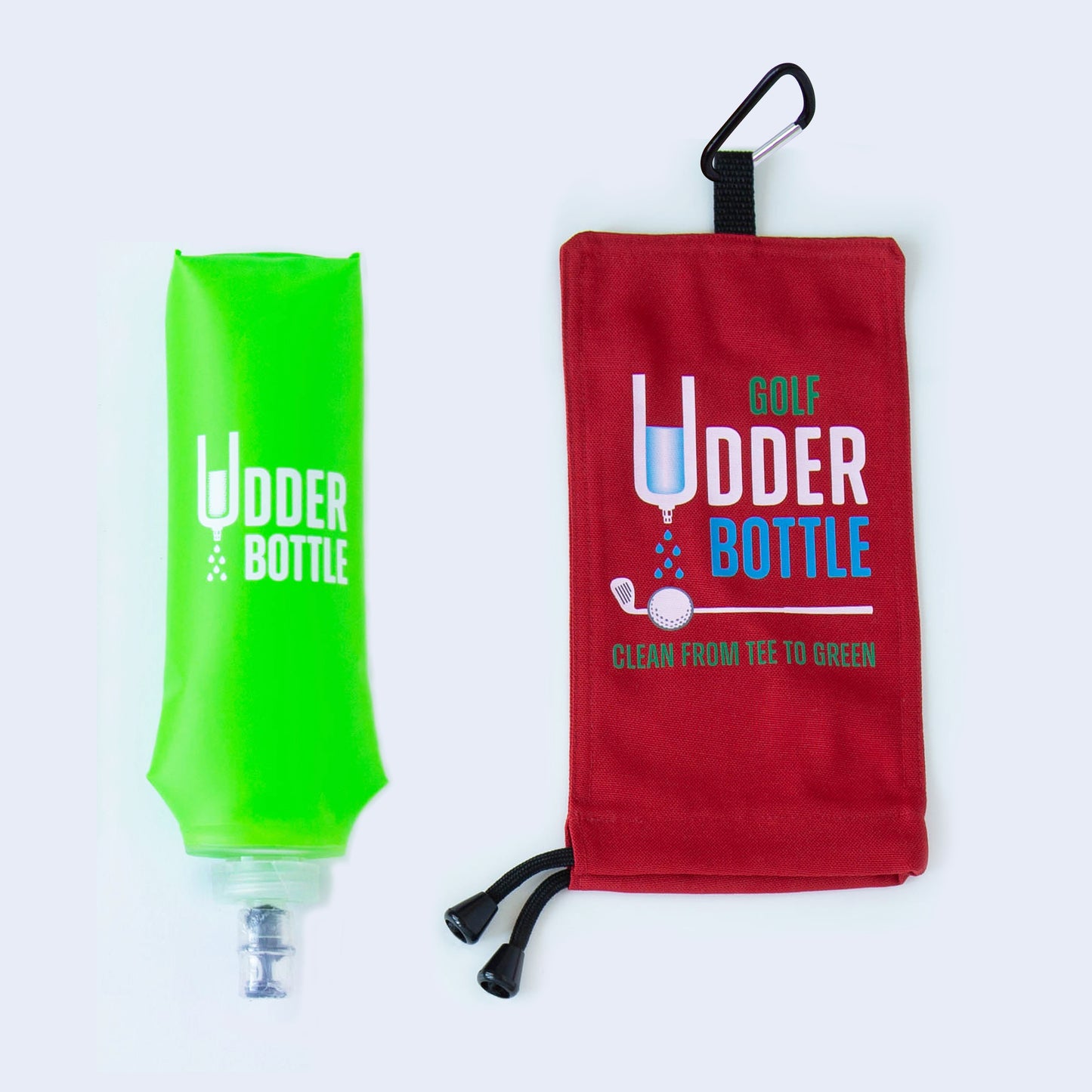 GOLF UDDER BOTTLE - POUCH WITH TIE-STRINGS