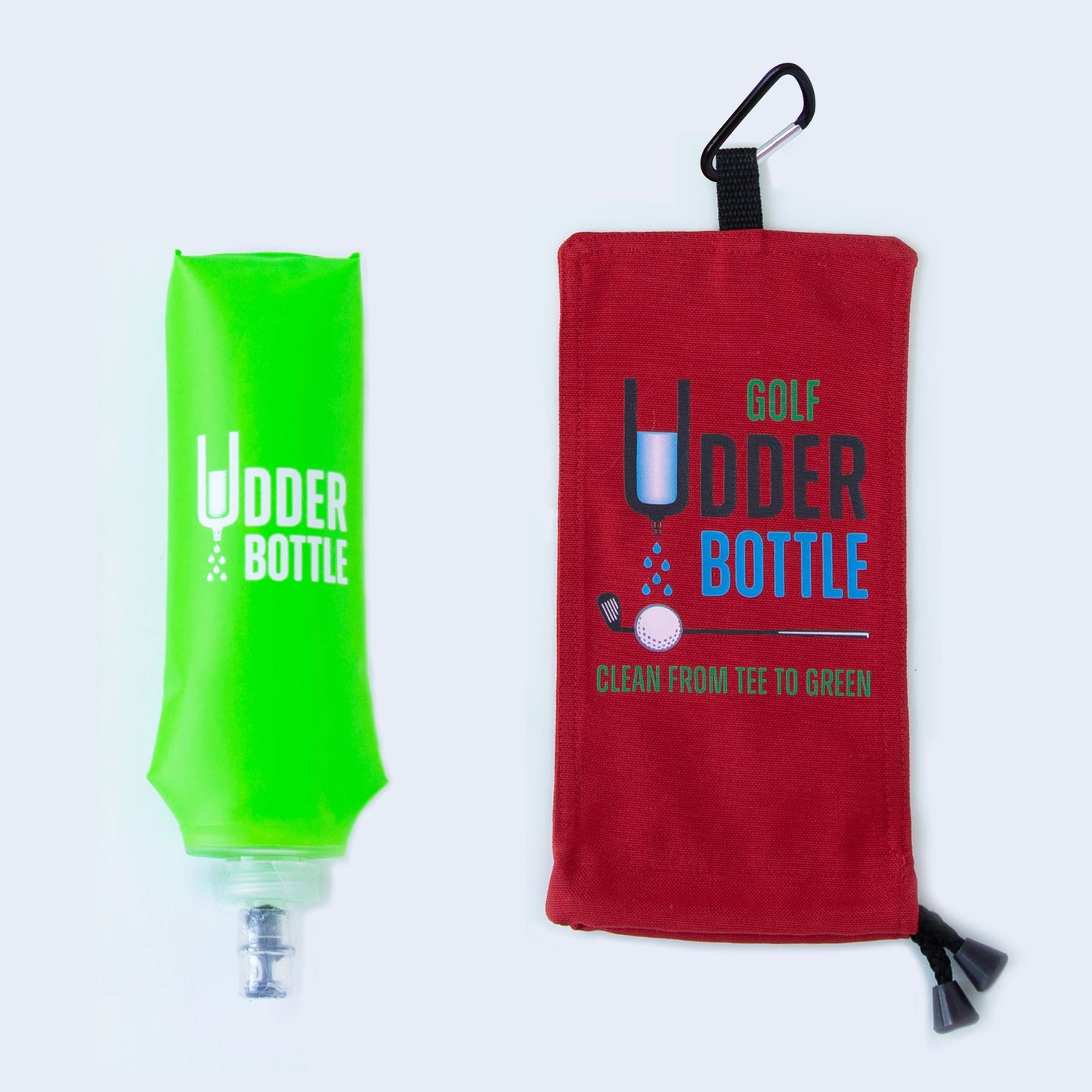 GOLF UDDER BOTTLE - POUCH WITH TIE-STRINGS