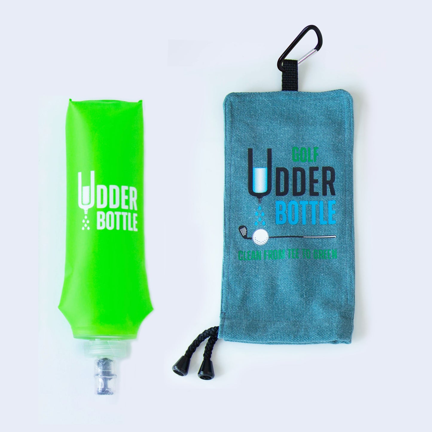 GOLF UDDER BOTTLE - POUCH WITH TIE-STRINGS